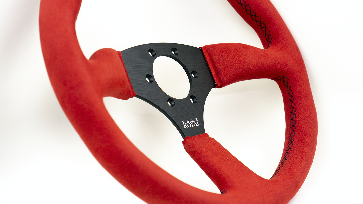 Grip Royal - Ace - 350mm - Red Suede - Black Stitch