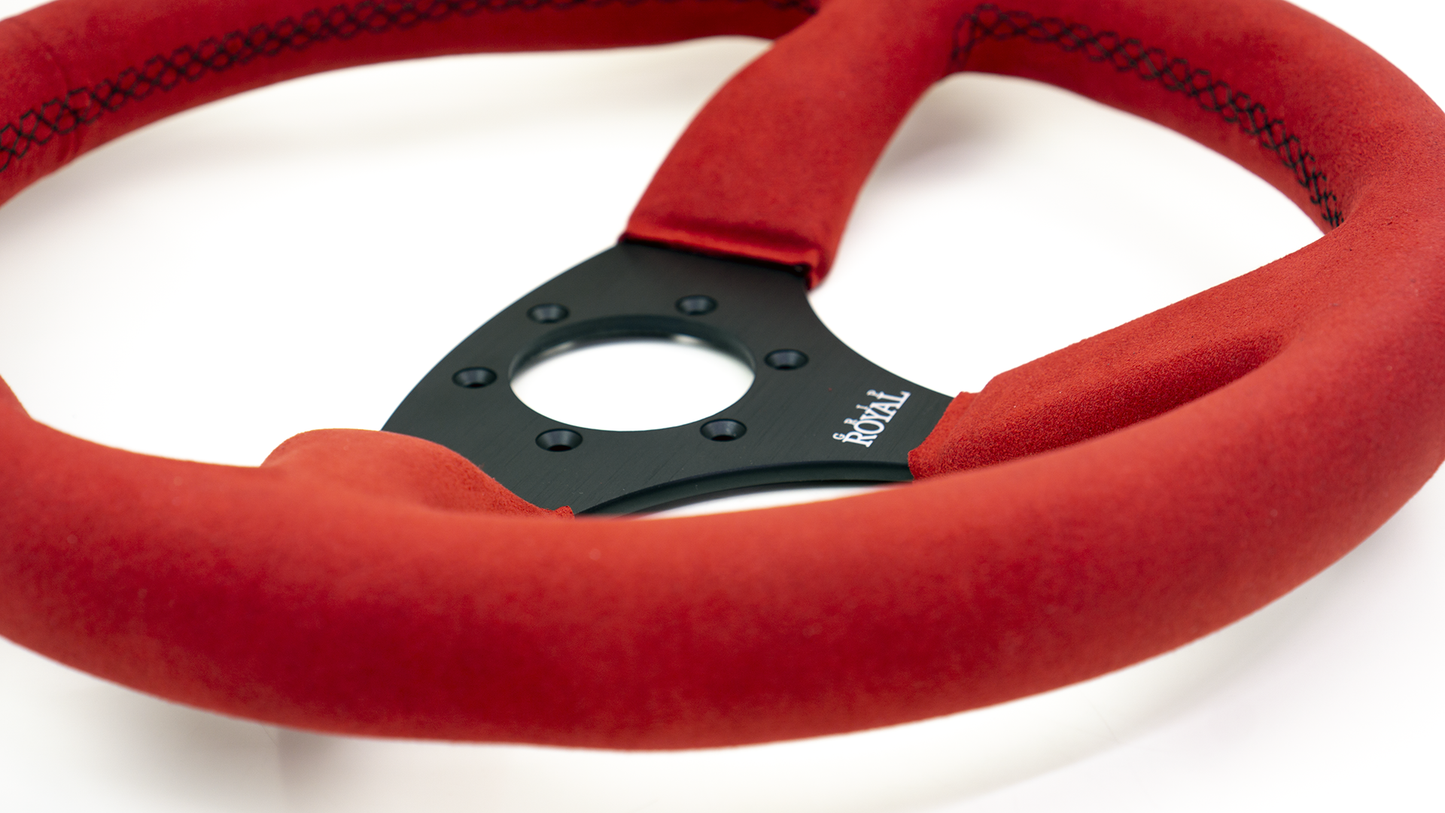 Grip Royal - Ace - 350mm - Red Suede - Black Stitch