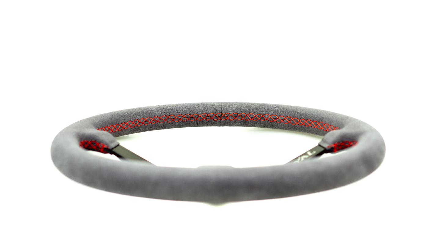 Grip Royal - Brute - 350mm - Grey Suede - Red Stitch