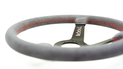 Grip Royal - Brute - 350mm - Grey Suede - Red Stitch