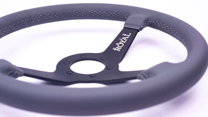 Grip Royal - Brute - 350mm - Grey Leather - "Macbeth"