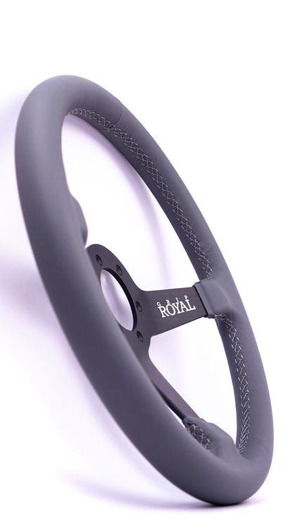 Grip Royal - Brute - 350mm - Grey Leather - "Macbeth"