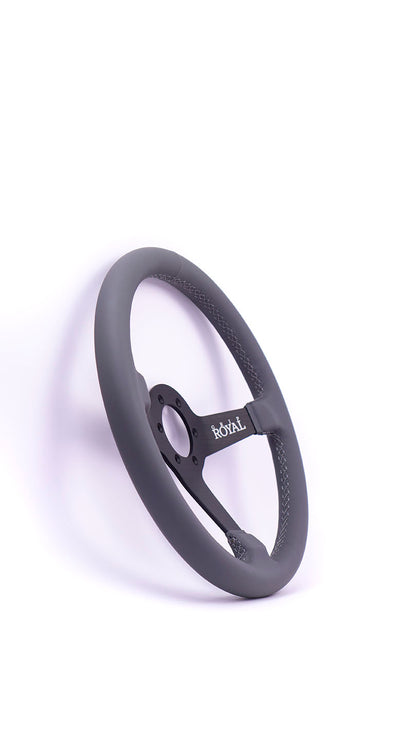 Grip Royal - Brute - 350mm - Grey Leather - "Macbeth"