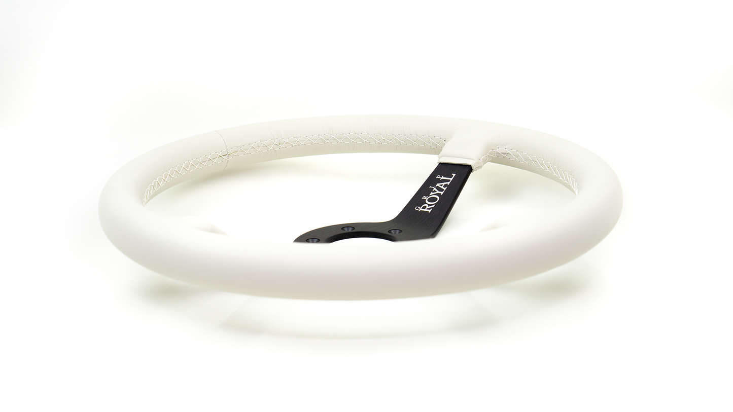Grip Royal - Brute - 350mm - White Leather - "Ghost"