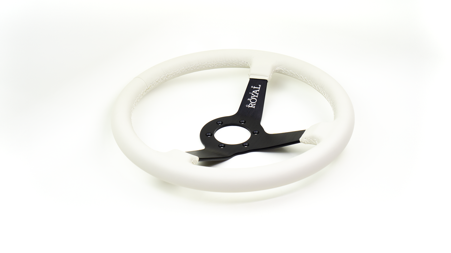 Grip Royal - Brute - 350mm - White Leather - "Ghost"