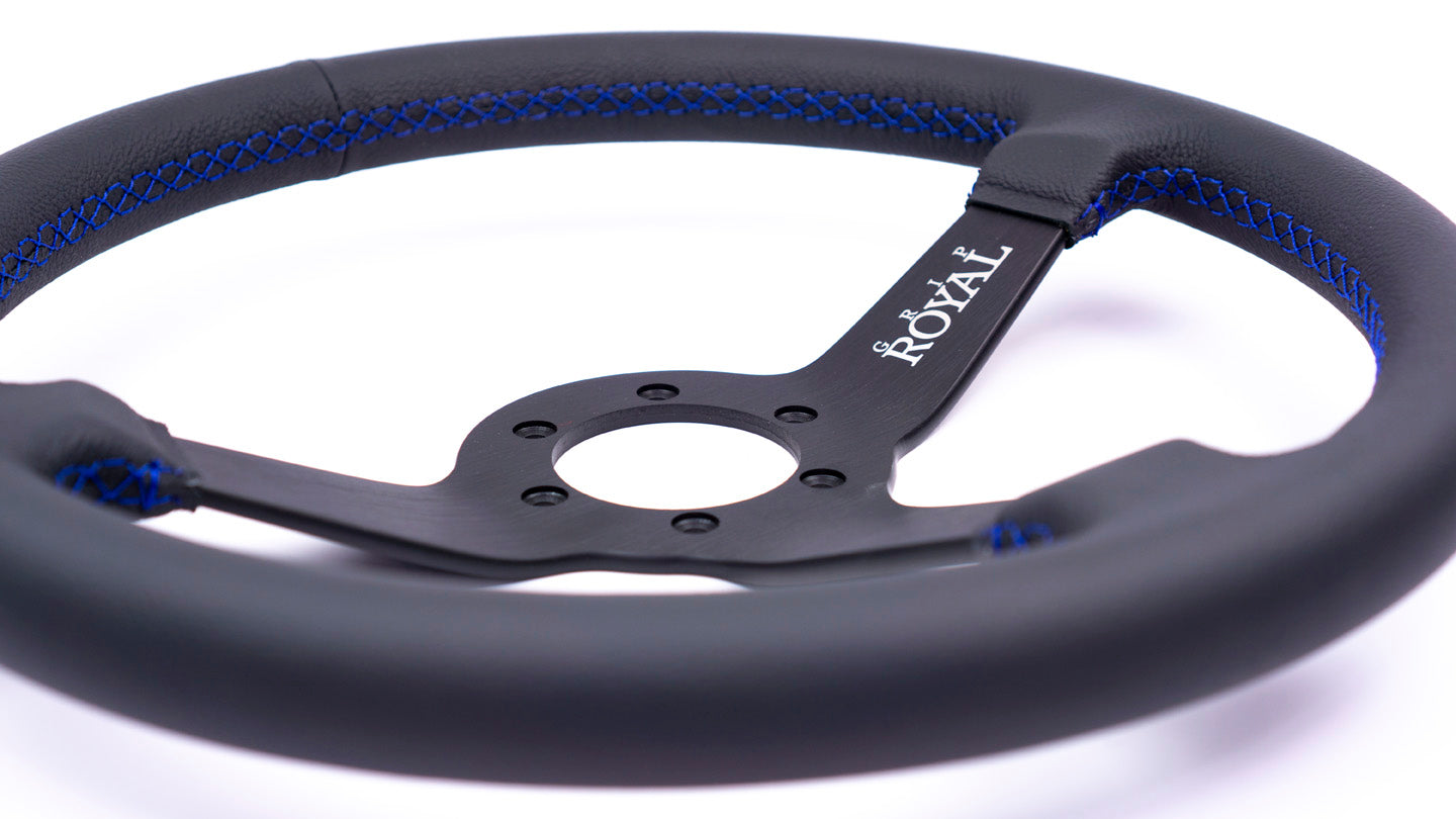 Grip Royal - Brute - 350mm - Leather - Blue Stitch