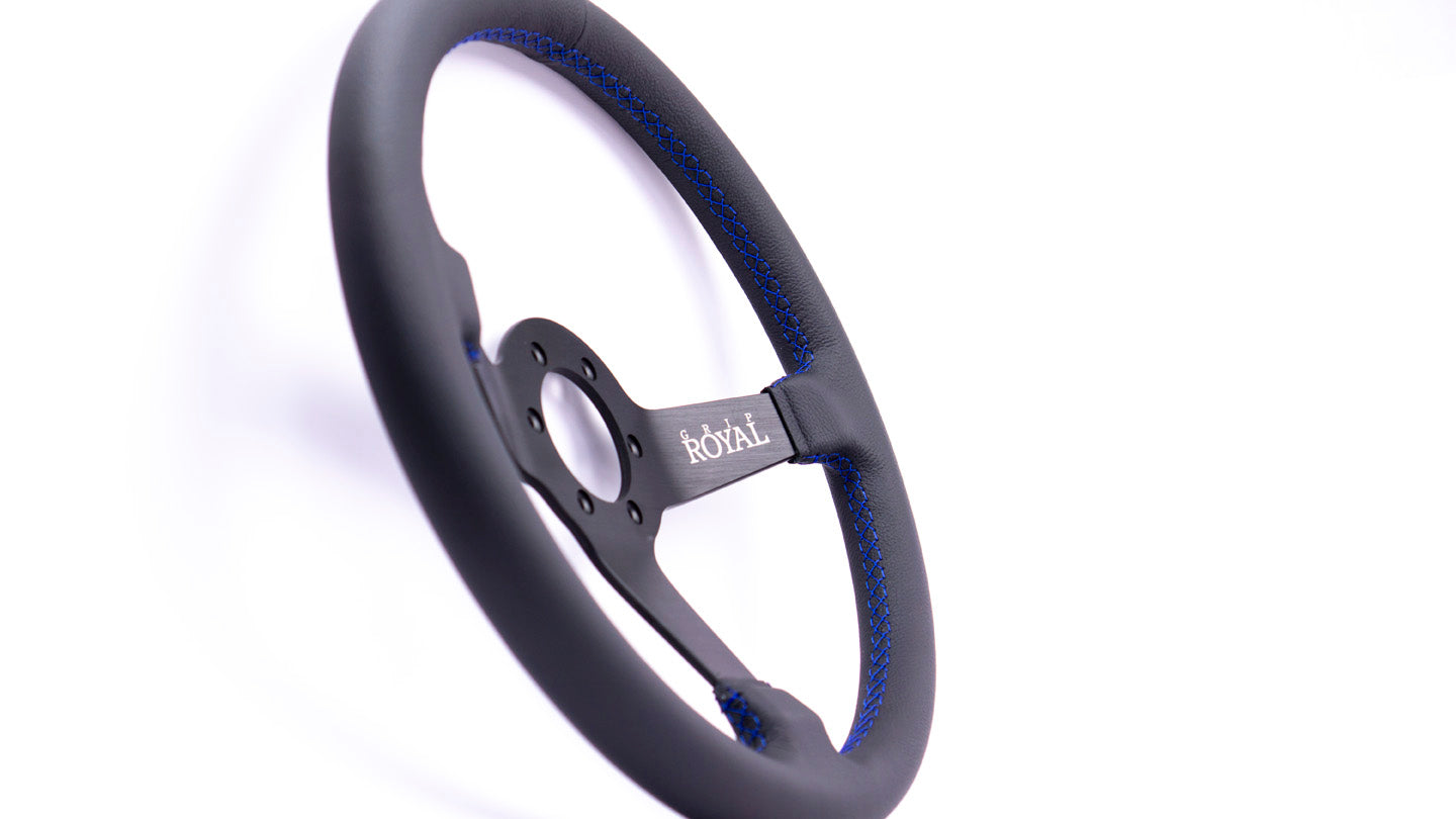 Grip Royal - Brute - 350mm - Leather - Blue Stitch