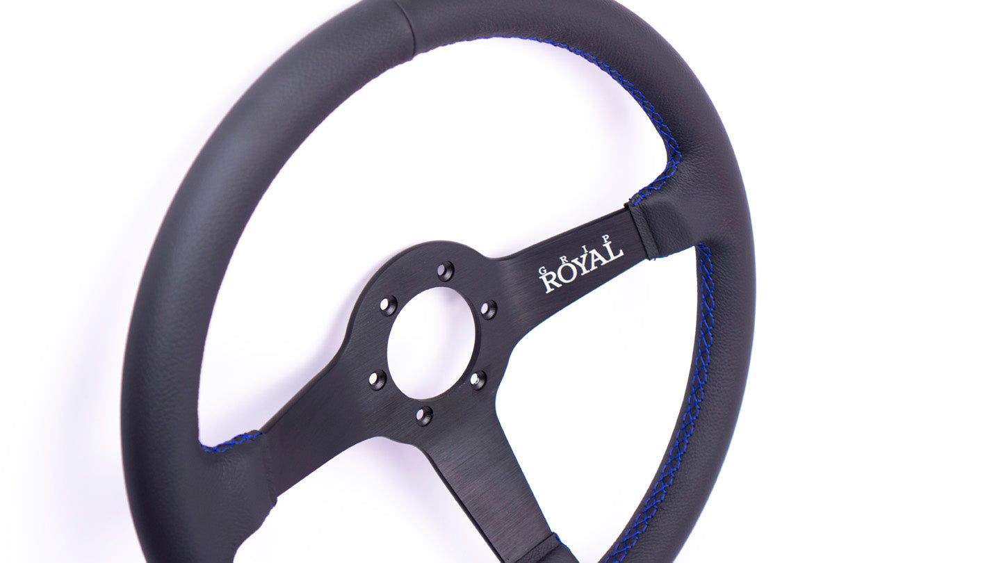 Grip Royal - Brute - 350mm - Leather - Blue Stitch