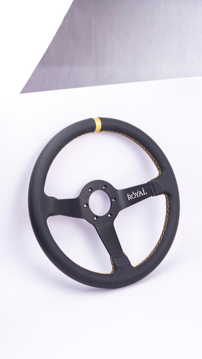 Grip Royal - Brute - 350mm - Leather - Gold TDC - Gold Stitch