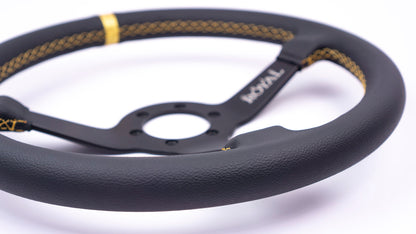 Grip Royal - Brute - 350mm - Leather - Gold TDC - Gold Stitch