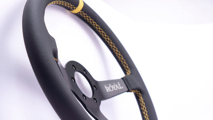 Grip Royal - Brute - 350mm - Leather - Gold TDC - Gold Stitch