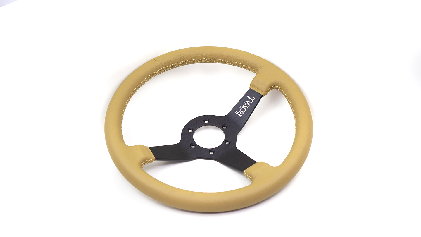 Grip Royal - Brute - 350mm - Tan Leather - "Clay"