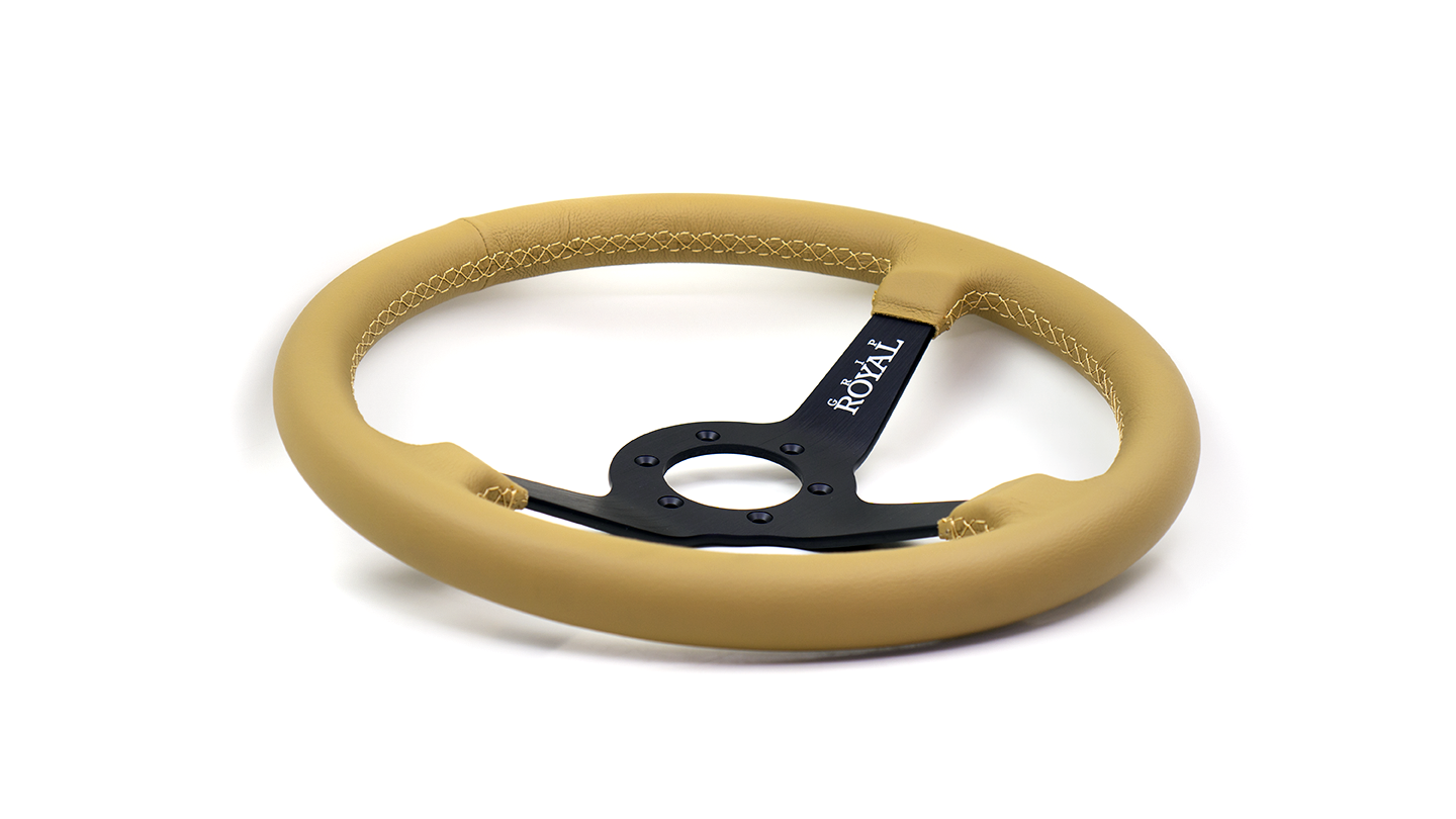 Grip Royal - Brute - 350mm - Tan Leather - "Clay"