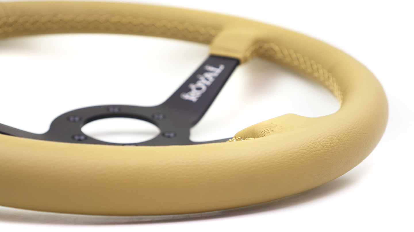 Grip Royal - Brute - 350mm - Tan Leather - "Clay"