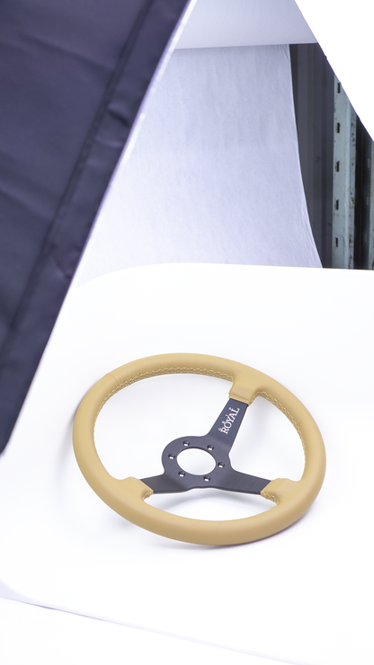 Grip Royal - Brute - 350mm - Tan Leather - "Clay"