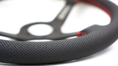 Grip Royal - Brute - 350mm - Perforated Leather - Red Stitch
