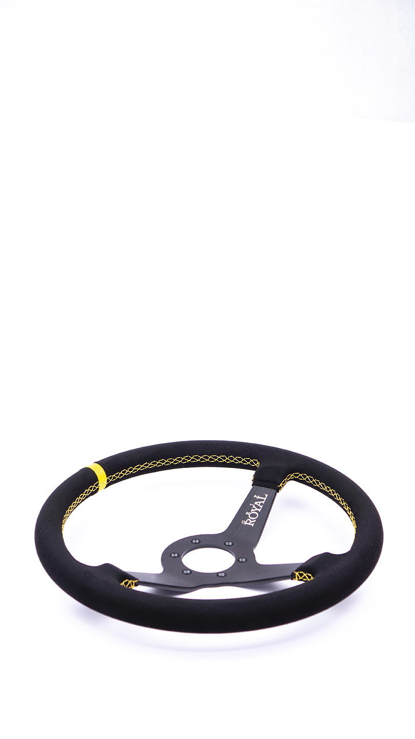 Grip Royal - Brute - 350mm - Suede - Yellow TDC - Yellow Stitch