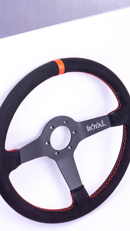 Grip Royal - Brute - 350mm - Suede - Red TDC - Red Stitch