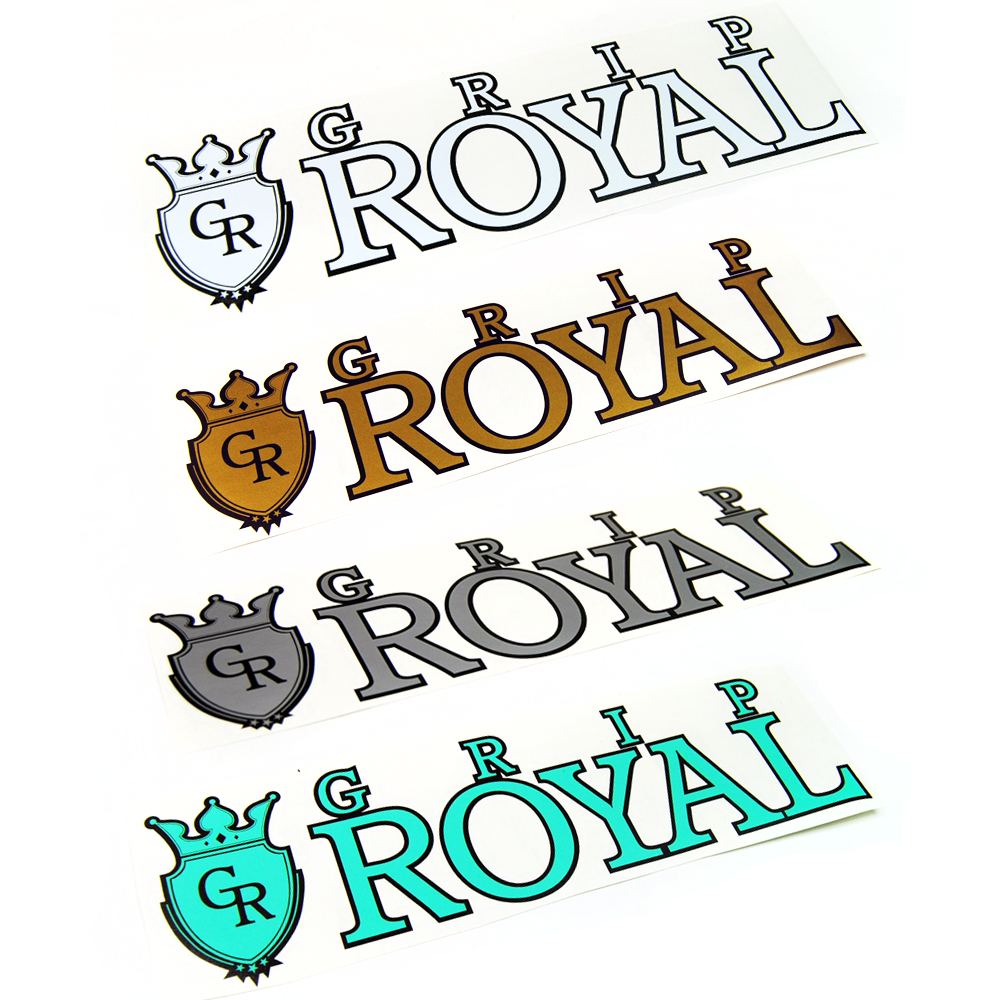 Sticker - 12" Paired Layered Logos