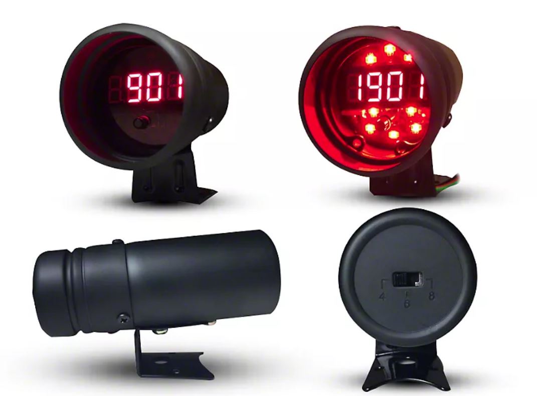 Prosport Gauges - Shift Light with Digital Tachometer