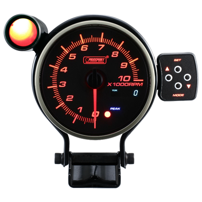 Prosport Gauges - 3-3/4" Tachometer Peak/Warning