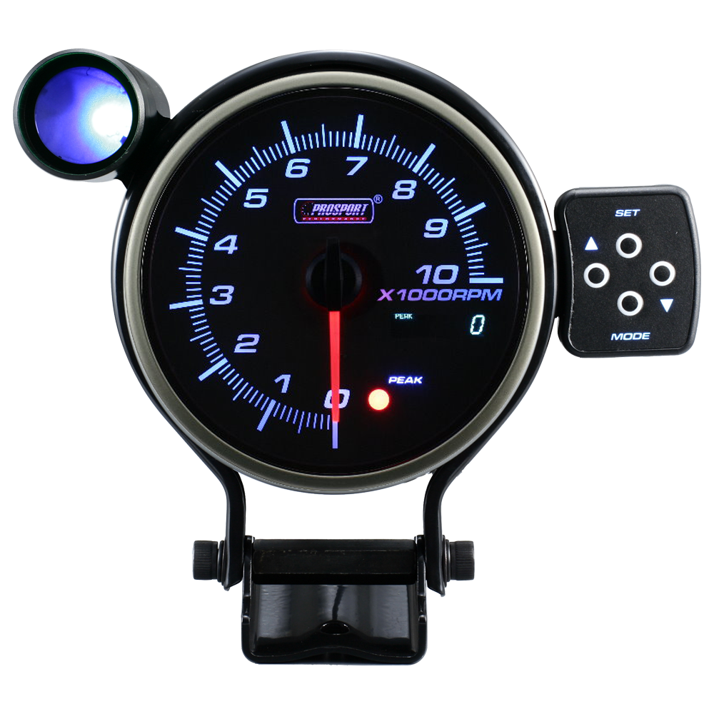 Prosport Gauges - 3-3/4" Tachometer Peak/Warning