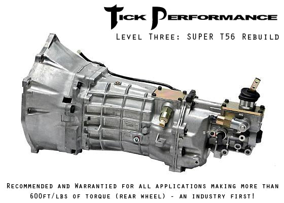 Tick Performance - Level 3 SUPER T56 Rebuild for 1997-2007 Corvette & Z06