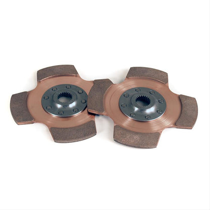 Juego de discos de embrague Tilton de 7,25", 2 discos, cerametálico, estrías de 29 mm x 10, tipo paleta (TIL-64185-8-VV-10)
