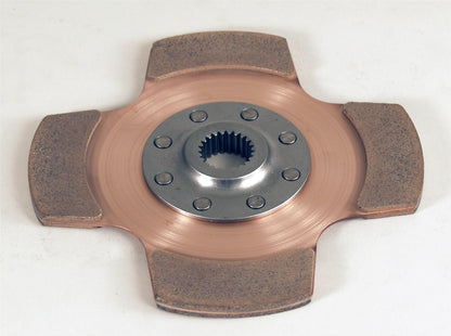 Juego de discos de embrague Tilton de 7,25", 2 discos, cerametálico, estrías de 29 mm x 10, tipo paleta (TIL-64185-8-VV-10)