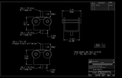 Urethane Motor Mount - UH-UMM-S6
