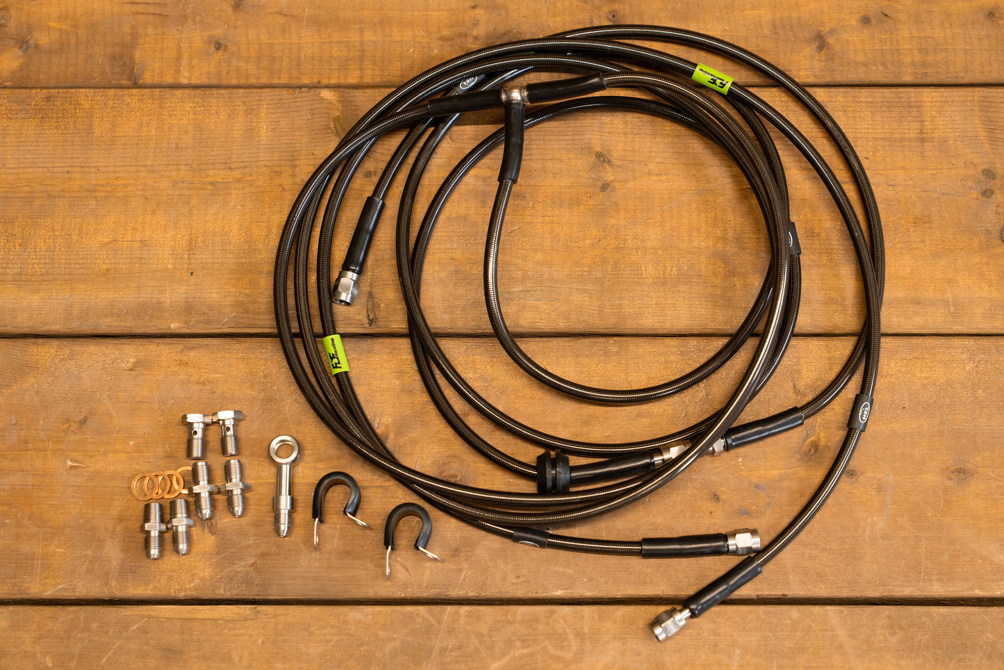 FDF Raceshop - FDF x HEL Universal Handbrake Line Kit