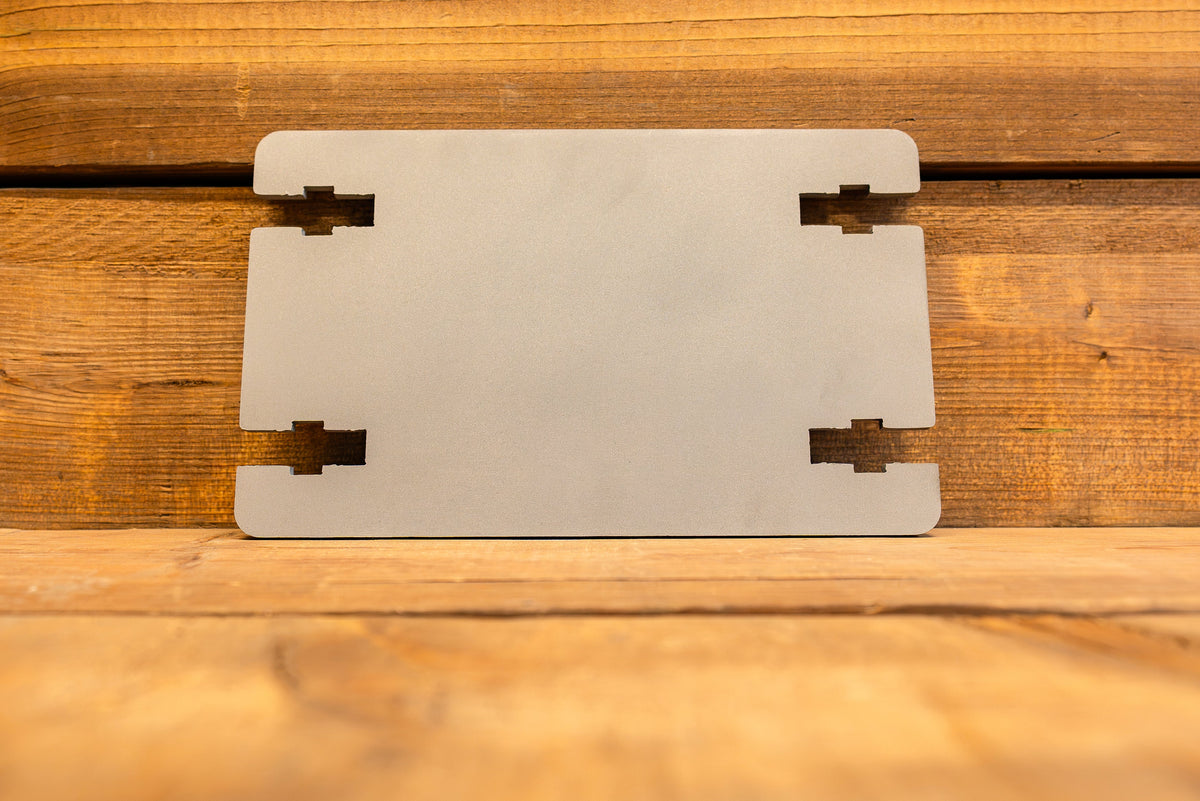 Raw jig plate for universal quick change subframe mount