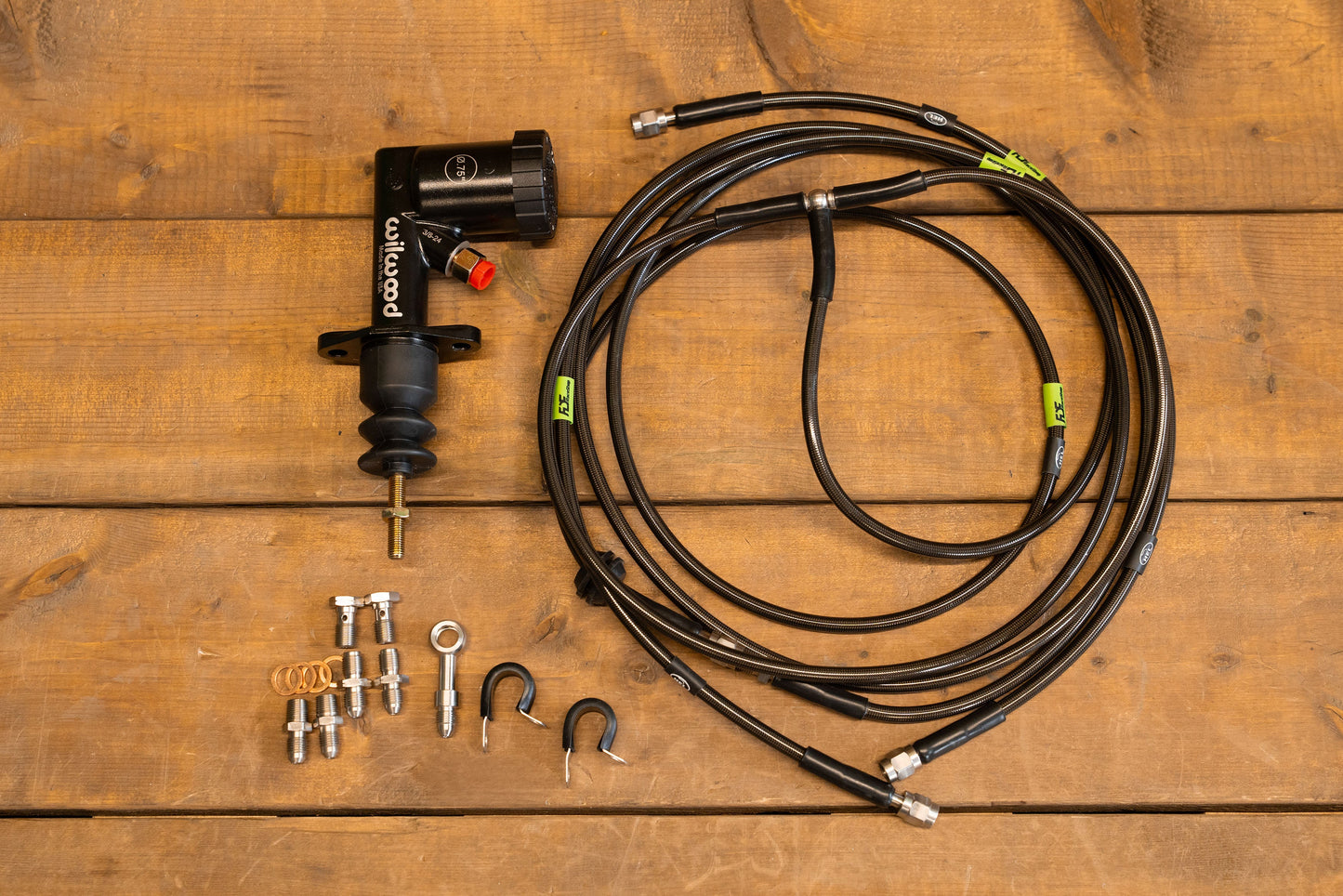 FDF Raceshop - FDF x HEL Universal Handbrake Line Kit