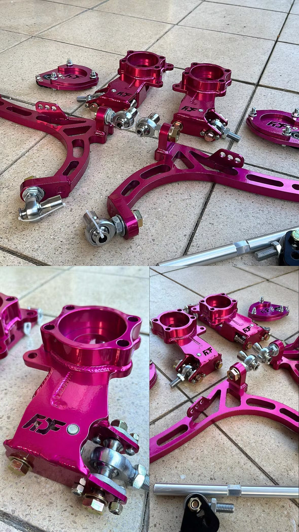 FDF Raceshop - NISSAN S-CHASSIS MEGA MANTIS ANGLE KIT