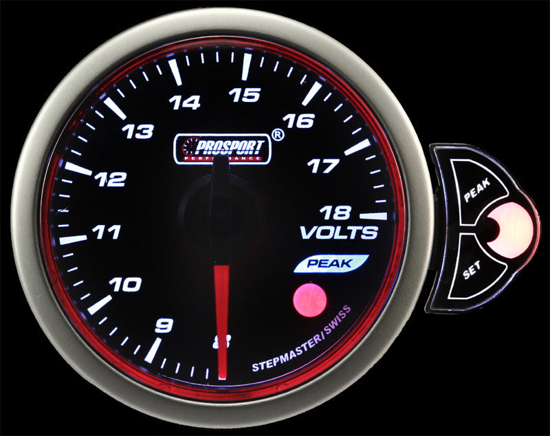 Prosport Gauges - 2-1/16" Halo Volt Gauge
