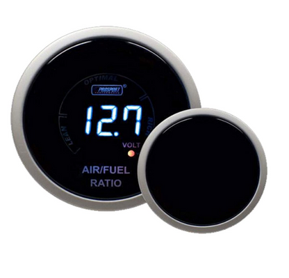 Prosport Gauges - 2-1/16" Digital Air Fuel Ratio & Volt Gauge - Blue