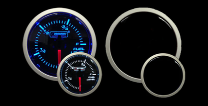 Prosport Gauges - Blue / White - 2-1/16" Fuel Level Gauge
