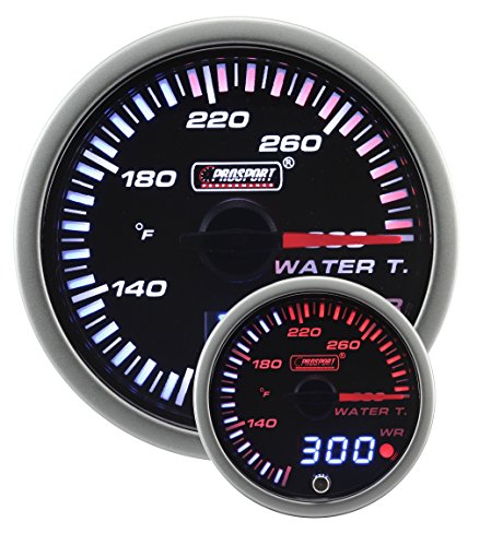 Prosport Gauges - 2-1/16" JDM Electrical Water Temperature Gauge