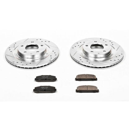 Power Stop 93-95 Mazda RX-7 Kit de freno trasero Z23 Evolution Sport
