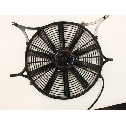 Mishimoto 99-06 BMW E46 Non-M Kit de cubierta de ventilador de aluminio