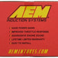 AEM 94-97 Accord DX/LX/EX Red Short Ram Intake