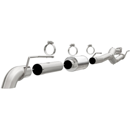 MagnaFlow 11-16 Ford F-250 6.2L 3.5in Single P/S Off Road Pro Series Performance C/B Escape