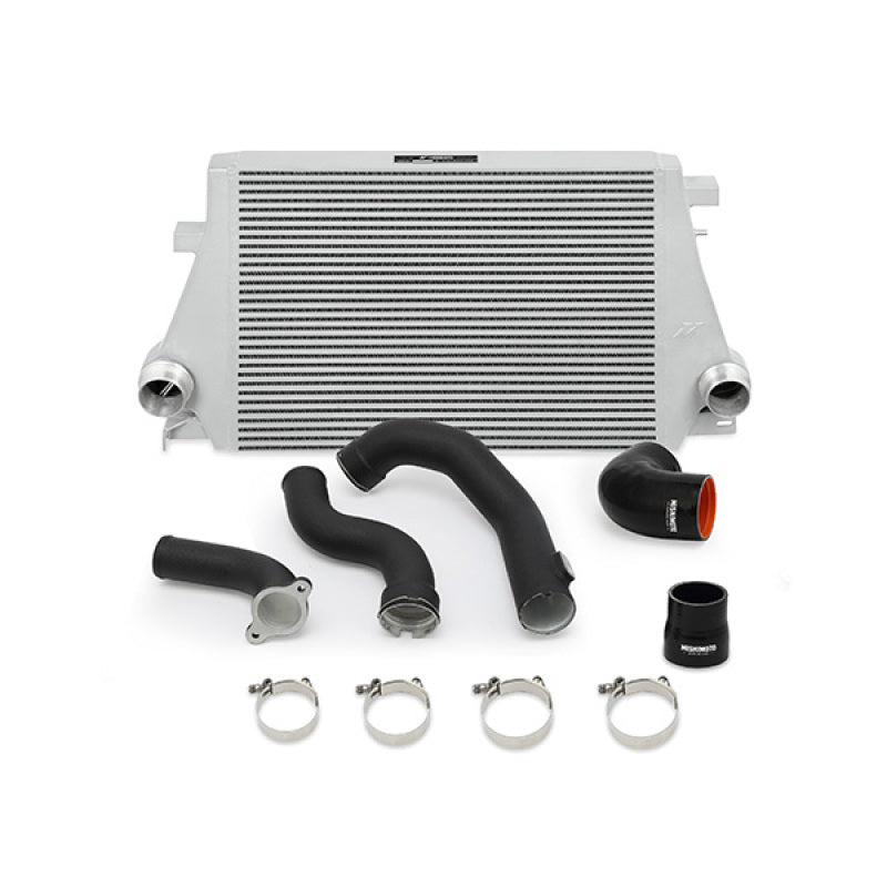 Mishimoto 2016+ Chevrolet Camaro 2.0T / 2013+ Cadillac ATS 2.0T Kit de intercooler - Negro arrugado