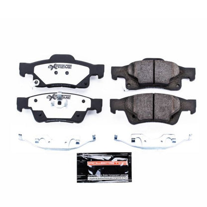 Power Stop 11-19 Dodge Durango traseiro Z36 caminhão e pastilhas de freio para reboque com hardware