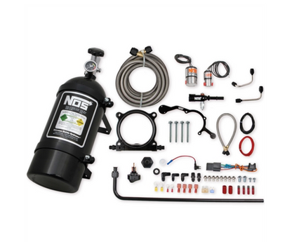Nitrous Oxide System - NOS Wet Nitrous System for 2015-2017 Ford Mustang 5.0L Coyote [Black Bottle] (02126BNOS)