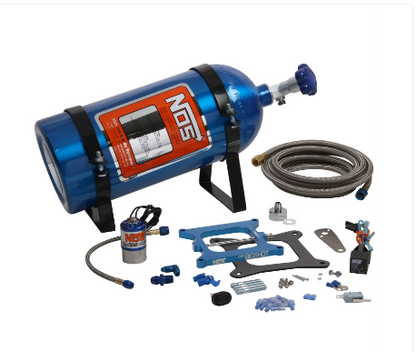 Sistema de óxido nitroso - NOS Dry BigShot 4-Barrel Professional Nitrous Kit (02155NOS)