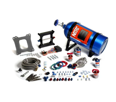 Nitrous Oxide System - NOS Holley Pro 2-Stage Plate System Holley 4bbl Sqaure Flange Carburetor (02301NOS)