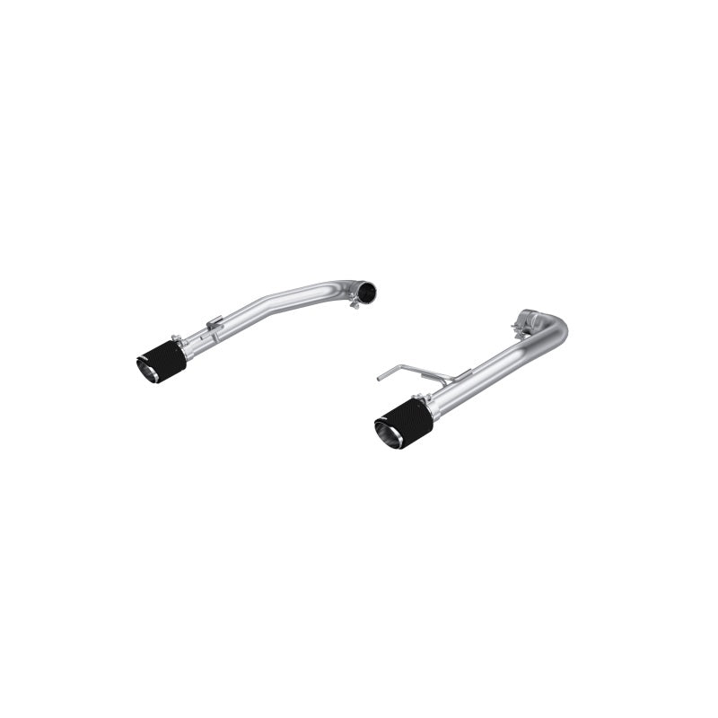 MBRP 15-17 Ford Mustang GT 5.0L T304 Acero inoxidable 2.5in Eje trasero con puntas de fibra de carbono
