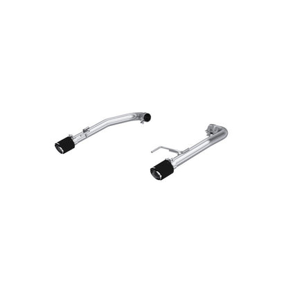 MBRP 15-17 Ford Mustang GT 5.0L T304 Acero inoxidable 2.5in Eje trasero con puntas de fibra de carbono