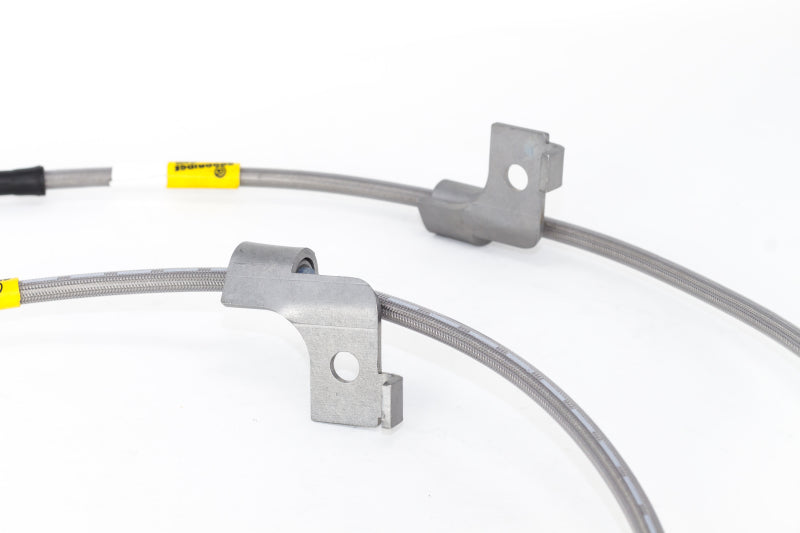 Linhas de freio de aço inoxidável Goodridge 2015 Ford Mustang todos os modelos